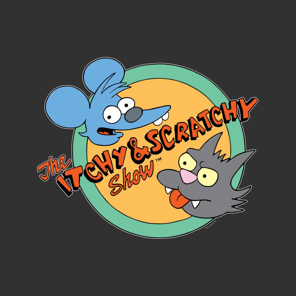 The Simpsons Itchy And Scratchy Show Men/'s Hooded Sweatshirt