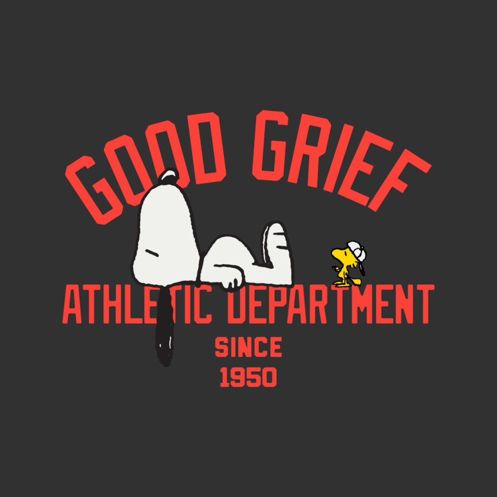 Peanuts bon deuil Athletic Department T-shirt femme