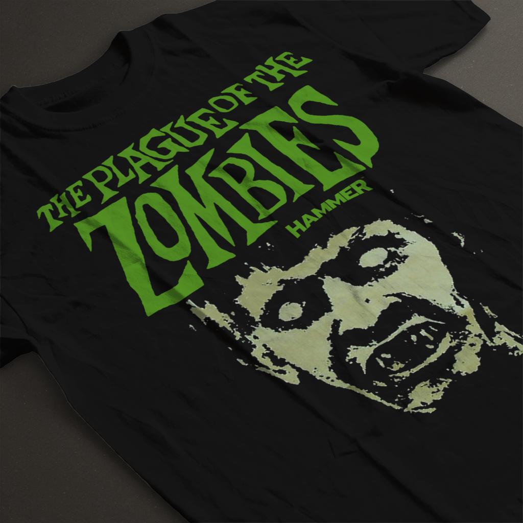 Hammer The Plague Of The Zombies Face Poster Men/'s T-Shirt