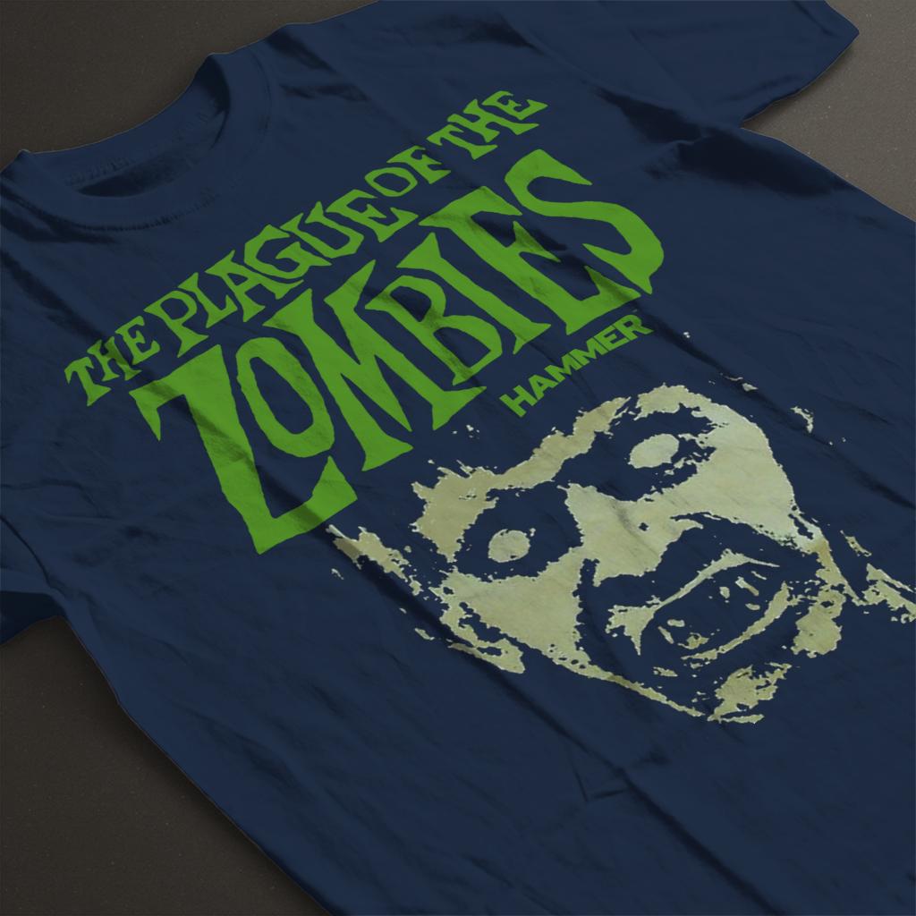 Hammer The Plague Of The Zombies Face Poster Men/'s T-Shirt