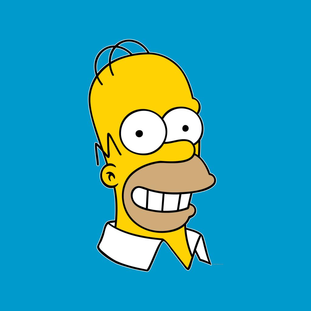 The-Simpsons-Smiling-Homer-Men-039-s-Hooded-Sweatshirt эскиз 12.