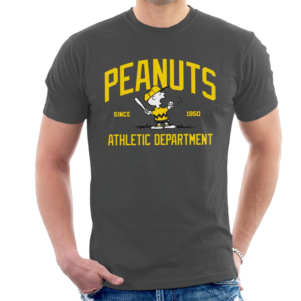 Peanuts Athletic Department Charlie Brown Men's T-Shirt