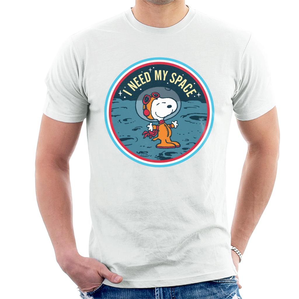 PEANUTS SNOOPY ON The Moon I Need My Space Men's T-Shirt $12.40 - PicClick