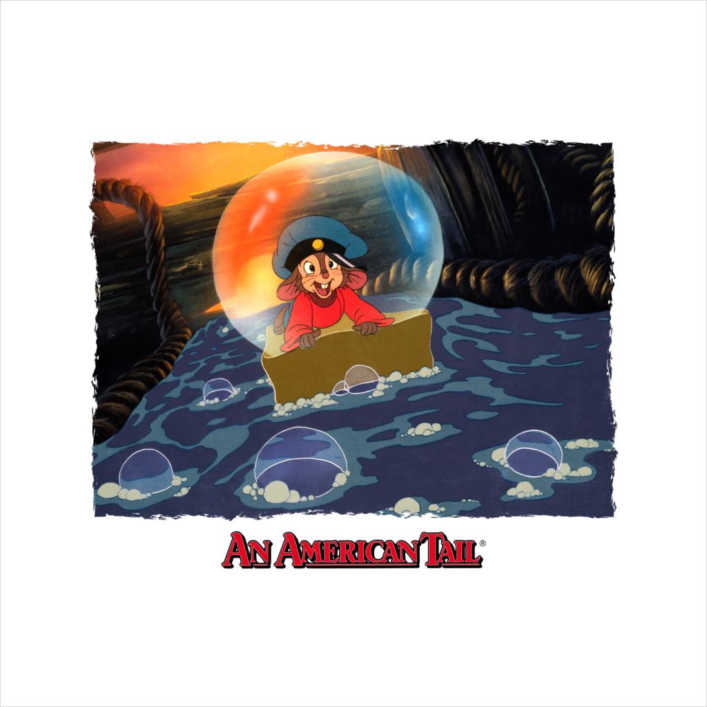 AN AMERICAN TAIL Fievel Mousekewitz Stuck In A Bubble Women's T-Shirt ...