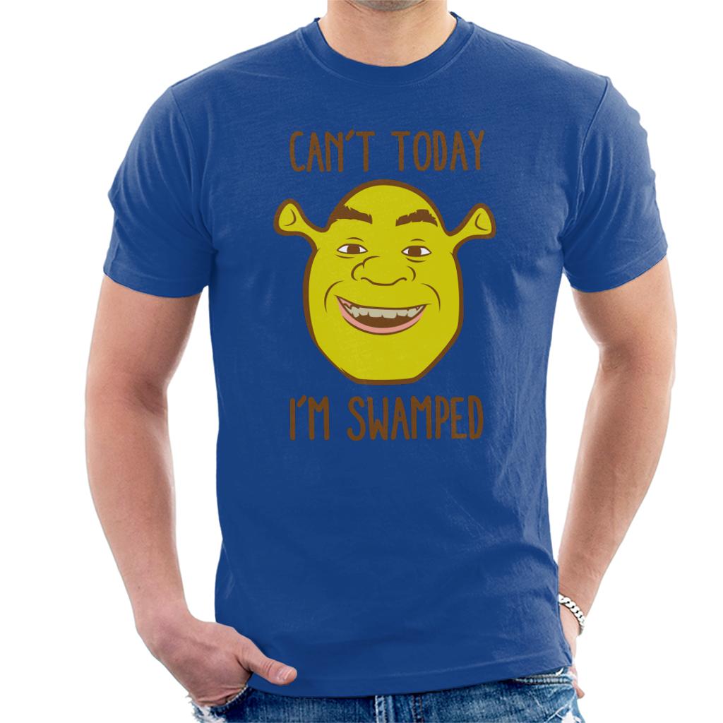 Shrek Cant Today Im Swamped Men's T-Shirt - Picture 1 of 5