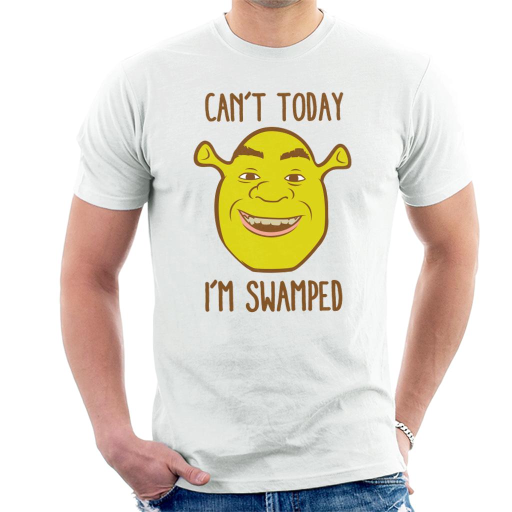 Shrek Cant Today Im Swamped Men's T-Shirt - Picture 5 of 5