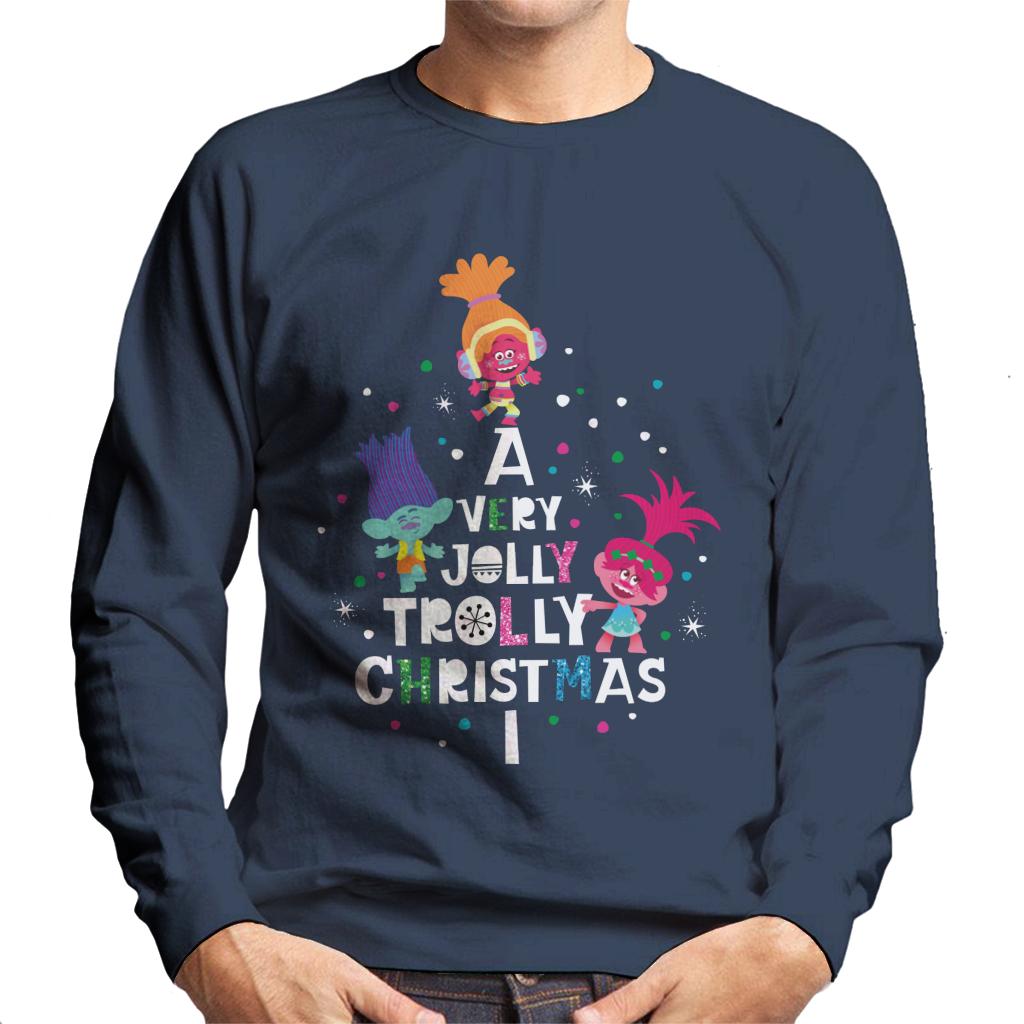 Felpa da uomo Trolls Christmas A Very Jolly Trolly Christmas - Foto 6 di 6